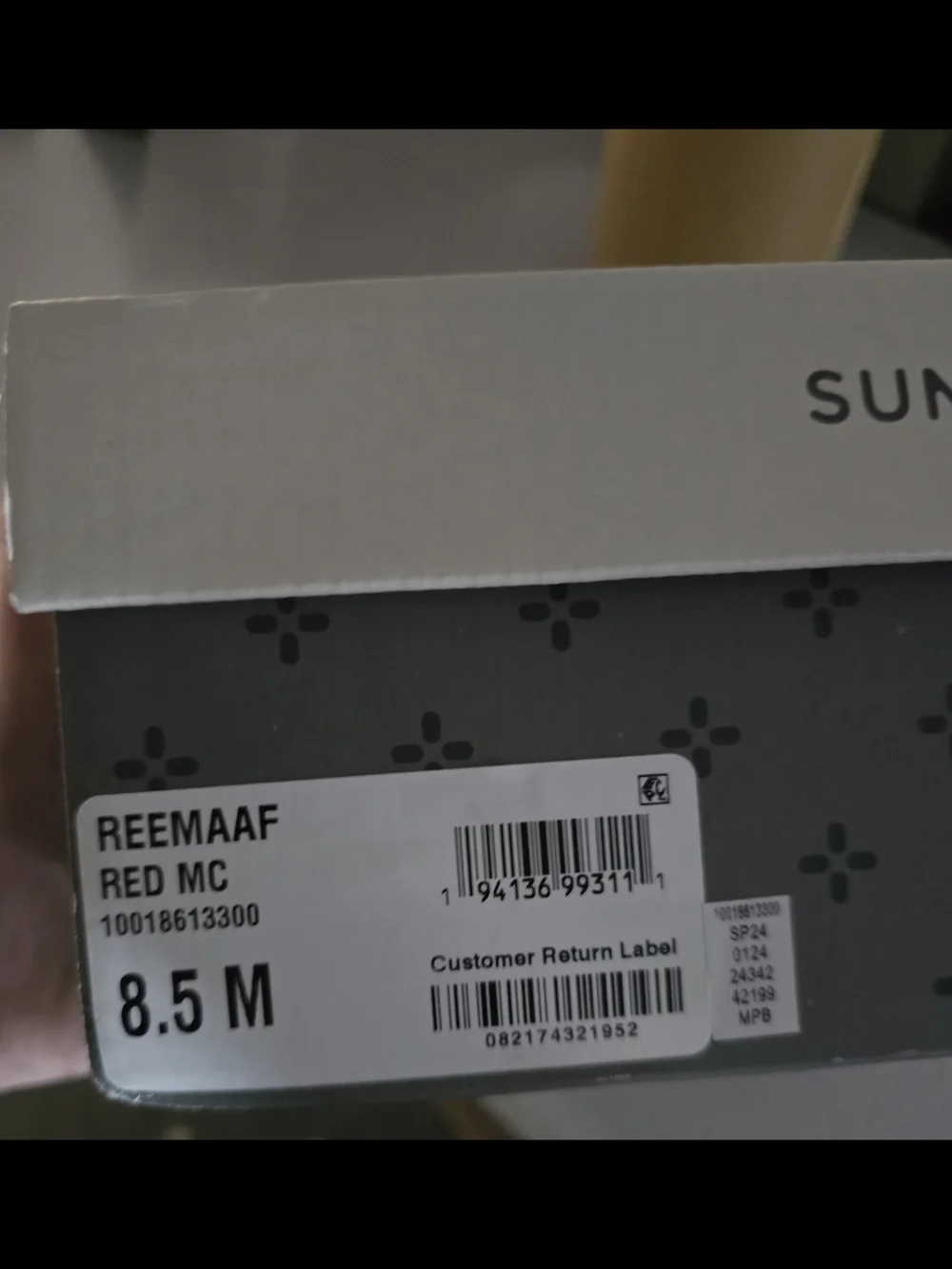 Sun + Stone “Reemaaf” Red Platform Heels – Size 8.5 – New in Box